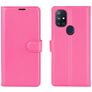 Mobigear Classic OnePlus Nord N10 5G Hülle Klapphülle Geldbörse - Magenta