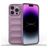 Mobigear Bumpy iPhone 15 Pro Max Hülle Flexibles TPU Backcover - Lila