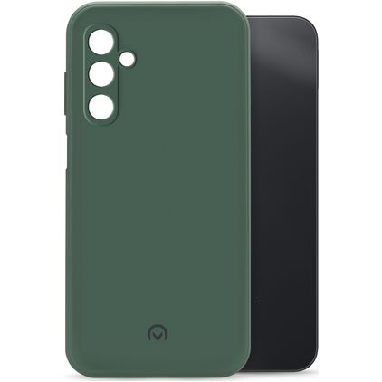 Mobilize Rubber Gelly Samsung Galaxy A14 Hülle Flexibles TPU Backcover - Matt Green