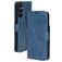 Mobiparts Classic Wallet Samsung Galaxy A15 Hülle Klapphülle Geldbörse - Steel Blue