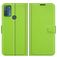 Mobigear Classic Motorola Moto G50 Hülle Klapphülle Geldbörse - Grün