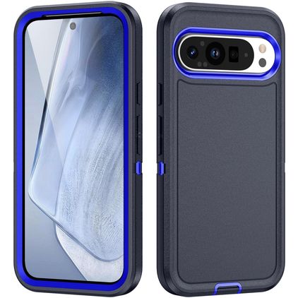 Mobigear Rugged Google Pixel 9 Pro Hülle Hardcase Backcover Stoßfest - Blau
