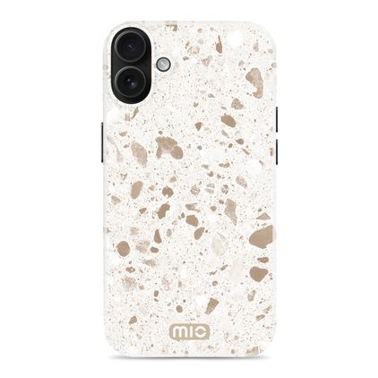 MIO iPhone 16 MagSafe Hülle Hardcase Backcover - Soft Terrazzo
