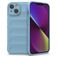 Mobigear Bumpy iPhone 14 Hülle Flexibles TPU Backcover - Blau