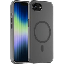 Mobigear Shockproof iPhone 17e MagSafe Hülle Hardcase Backcover - Schwarz