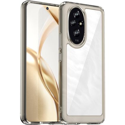 Mobigear Crystal HONOR 200 Hardcase Backcover - Grau