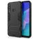 Mobigear Armor Stand Huawei P40 Lite E Hülle Hardcase Backcover Stoßfest mit Ständer - Schwarz