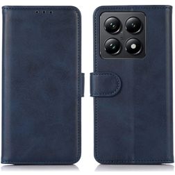 Mobigear Wallet Xiaomi 14T Hülle Klapphülle Geldbörse - Blau