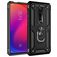 Mobigear Armor Ring Xiaomi Mi 9T Hülle Hardcase Backcover Stoßfest mit Ringhalter - Schwarz