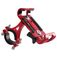 Mobigear Alloy Fixing Fahrradhalterung / Motorradhalterung Lenkerhalterung Klemme Universal - Rot
