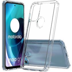 Mobigear Crystal Transparent Motorola Moto G71 5G Hardcase Backcover - Transparent