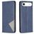 Mobigear Rhombus Slim iPhone Air Hülle Klapphülle - Blau
