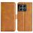 Mobigear Slim Magnet OnePlus 10 Pro Hülle Klapphülle Geldbörse - Cognac