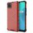 Mobigear Honeycomb Realme C11 (2020) Hülle Hardcase Backcover Stoßfest - Rot
