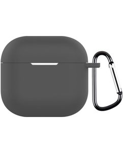 Mobigear Colors Apple AirPods 4 Hülle Flexibles Silikon - Grau