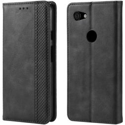 Mobigear Sensation Google Pixel 3a Hülle Klapphülle Geldbörse - Schwarz