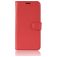 Mobigear Classic Samsung Galaxy A51 Hülle Klapphülle Geldbörse - Rot