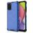 Mobigear Honeycomb Samsung Galaxy A03s Hülle Hardcase Backcover Stoßfest - Blau