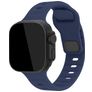 Mobilize Sports Silikon Apple Watch Armband Drückerschließe - 42/41/40/38 mm - Blau