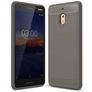 Mobigear Brushed Slim Nokia 2.1 Hülle Flexibles TPU Backcover - Grau