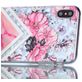 Mobigear Marble Durchsichtig iPhone XS Max Hülle Flexibles TPU Backcover - Blumen