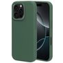 Mobiparts iPhone 16 Pro Silikon Hülle Backcover - Forest Green
