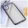 Mobigear Royal iPhone 11 Hülle Flexibles TPU Backcover - Schwarz / Transparent