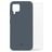 Mobilize Rubber Gelly Samsung Galaxy A22 4G Hülle Flexibles TPU Backcover - Matt Blue