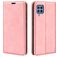 Mobigear Retro Slim Samsung Galaxy M22 Hülle Klapphülle Geldbörse - Pink