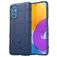 Mobigear Rugged Shield Samsung Galaxy M52 Hülle Flexibles TPU Backcover Stoßfest - Blau