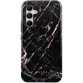 Burga Tough Samsung Galaxy A55 Hülle Hardcase Backcover Stoßfest - Rose Gold Marble