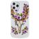 Mobigear Design iPhone 12 Pro Max Hülle Flexibles TPU Backcover - Blumen
