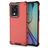 Mobigear Honeycomb Huawei P40 Pro Hülle Hardcase Backcover Stoßfest - Rot
