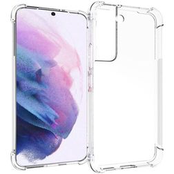 Mobigear Cushion Transparent Samsung Galaxy S22 TPU (flexibel) Backcover Shockproof - Transparent