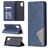 Mobigear Rhombus Slim Samsung Galaxy A32 4G Hülle Klapphülle - Blau