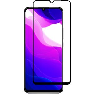 Mobigear Premium Xiaomi Mi 10 Lite Panzerglas Gehärtetes Glas Displayschutz - Hüllenfreundlich - Schwarz
