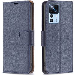 Mobigear Wallet Xiaomi 12T Pro Hülle Klapphülle Geldbörse - Blau