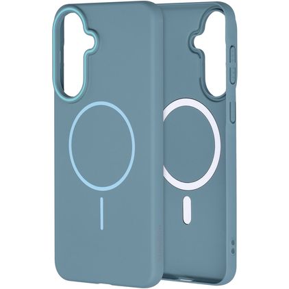 Mobiparts Slim Line Samsung Galaxy A37 MagSafe Hülle Hardcase Backcover - Sage Green