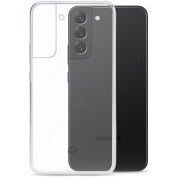 Mobilize Gelly Transparent Samsung Galaxy S22 TPU (flexibel) Backcover - Transparent