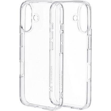 Mobiparts Classic Hardcover Durchsichtig iPhone 16 Hülle Hardcase Backcover - Transparent