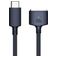 Mobigear Nylon Braided USB-C auf Apple MagSafe 3 Kabel 2 Meter - Blau