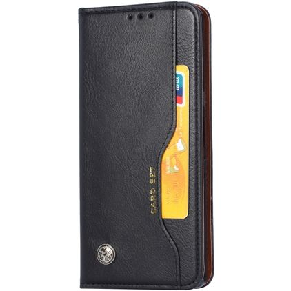 Mobigear Card Set Sony Xperia 5 Hülle Klapphülle Geldbörse - Schwarz