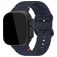 Mobilize Buckle Silikon Apple Watch Armband Dornschließe - 42/41/40/38 mm - Blau