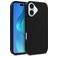 Mobigear Bio iPhone 16 Plus Hülle Umweltfreundliches Backcover - Schwarz
