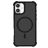 Mobigear Armor Shield iPhone 16 MagSafe Hülle Hardcase Backcover - Schwarz