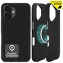 My Style Magsafe Tough iPhone 16 MagSafe Hülle Hardcase Backcover Stoßfest - Schwarz