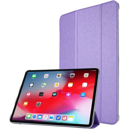 Mobigear Tri-Fold Slim iPad Pro 12,9 Zoll (2018) Klapphülle - Lila