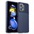 Mobigear Groove POCO X4 GT Hülle Flexibles TPU Backcover - Blau
