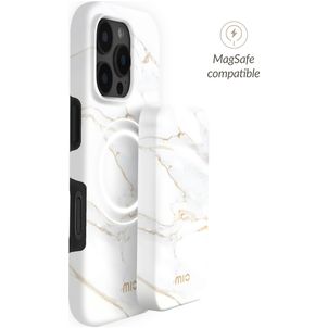MIO Powerbank 5.000 mAh 15W - MagSafe Kompatibel - White Marble