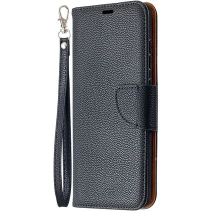 Mobigear Excellent Samsung Galaxy S20 FE Hülle Klapphülle Geldbörse - Schwarz